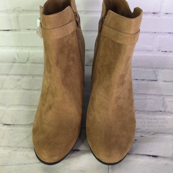lc lauren conrad ouverte women's high heel ankle boots